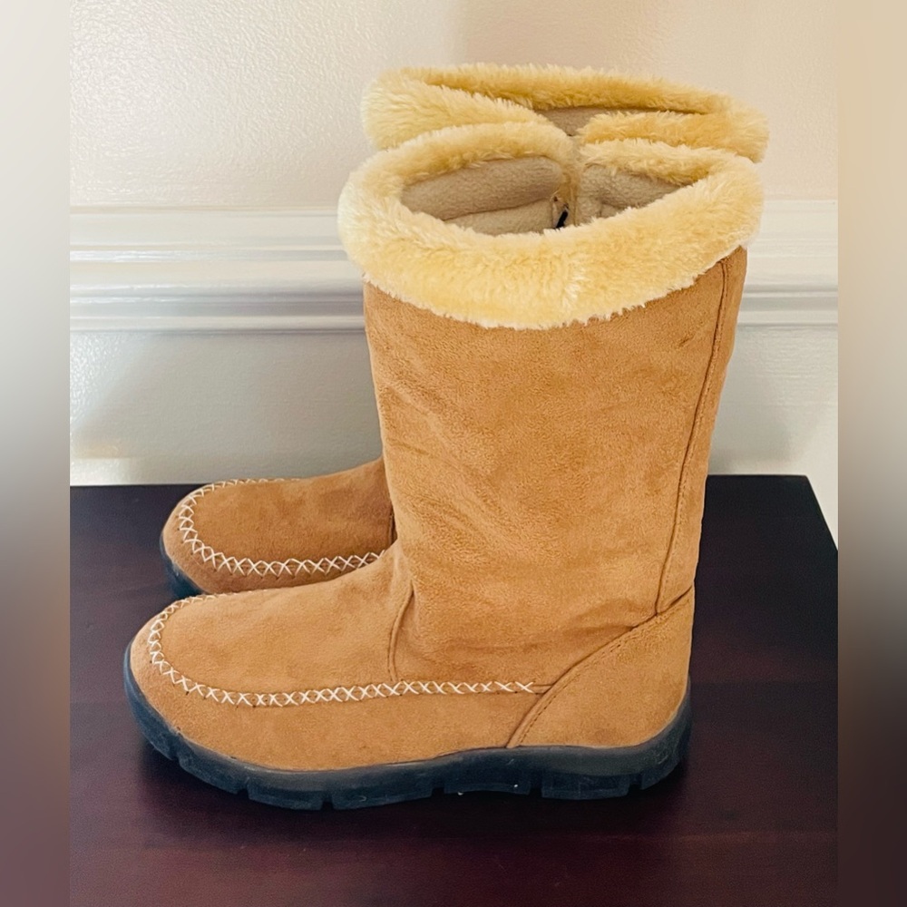 Itasca Daphne Sand Faux Shearling Winter Boots Women’s Size 7 NWT - Picture 10 of 13
